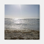 Beach Sunrise Magnet (Vorne)