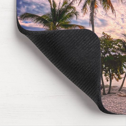 "Beach Sunrise" Mousepad (Ecke)