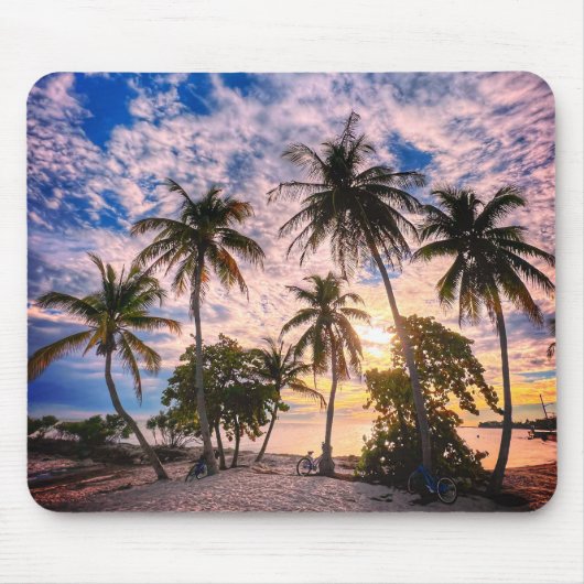 "Beach Sunrise" Mousepad (Vorne)