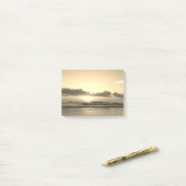 Beach Sunrise Post-it Klebezettel (Auf Schreibtisch)