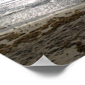Beach Sunrise Poster (Ecke)