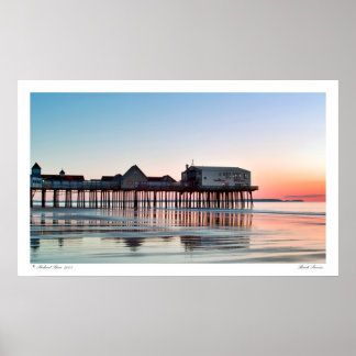 Beach Sunrise Poster