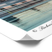 Beach Sunrise Poster (Ecke)