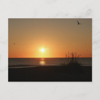 Beach Sunrise Postkarte