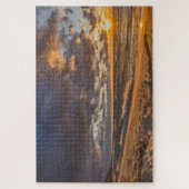 Beach Sunset am Lake Michigan Puzzle (Vertikal)