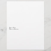 Beach Sunset Background Flyer (Hinten)