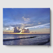 Beach Sunset Book Gästebuch (Rückseite)