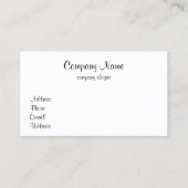 Beach Sunset Business Cards #13 Visitenkarte (Rückseite)