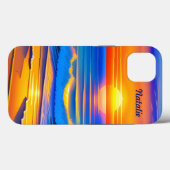 Beach Sunset Case-Mate iPhone Hülle (Rückseite (Horizontal))