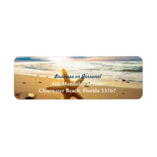 Beach Sunset Custom Beach Hochzeit oder Business (Vorne)