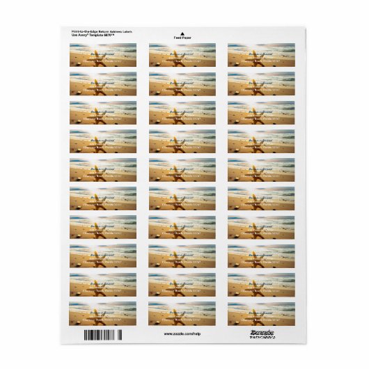 Beach Sunset Custom Beach Hochzeit oder Business (Vorne)