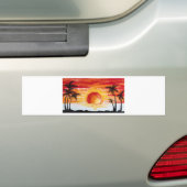 Beach Sunset Custom Personalize DIY Project Zuhaus Autoaufkleber (Auf Auto)