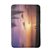 Beach Sunset Custom Personalize DIY Project Zuhaus Badematte (Vorderseite Vertikal)
