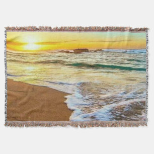 Beach Sunset Decke