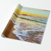 Beach Sunset Decoupage Geschenkpapier (Ungerollt)