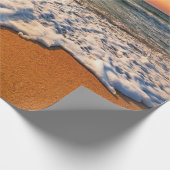 Beach Sunset Decoupage Geschenkpapier (Ecke)