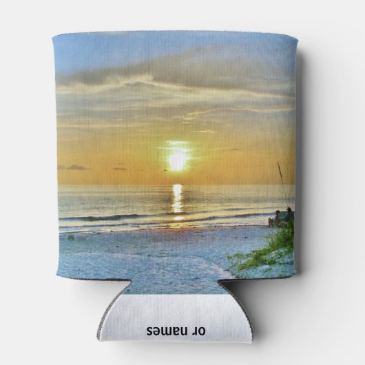 Beach Sunset Dosenkühler (Rückseite)