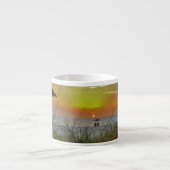 Beach Sunset Espresso Tasse (Vorderseite)
