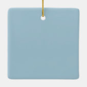 Beach Sunset Flamingo Keramikornament (Rückseite)