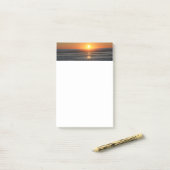 Beach Sunset Foto Stationery 4x6 Nachhinweise Post-it Klebezettel (Auf Schreibtisch)