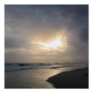 Beach Sunset Fotobrille Poster Printwerbung