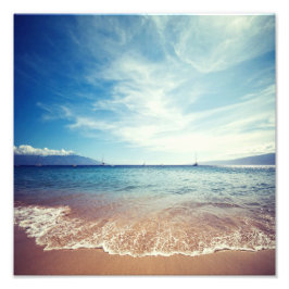 Beach Sunset Fotodruck