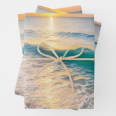 Beach Sunset Geschenkpapier Set (Beispiel)