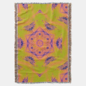 Beach Sunset Gradient Contrast Mandela Decke (Vorderseite Vertikal)