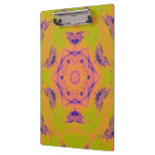 Beach Sunset Gradient Contrast Mandela Klemmbrett (Links)