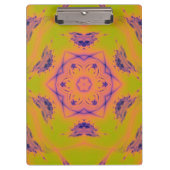 Beach Sunset Gradient Contrast Mandela Klemmbrett (Vorderseite)