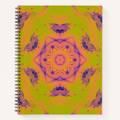 Beach Sunset Gradient Contrast Mandela Notizblock (Vorderseite)