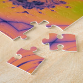 Beach Sunset High Contrast Mandela Puzzle (Seite)