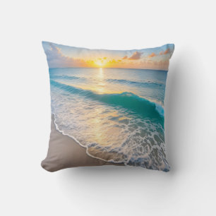 Beach Sunset Kissen