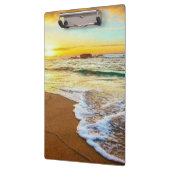 Beach Sunset Klemmbrett (Links)