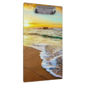 Beach Sunset Klemmbrett (Rechts)