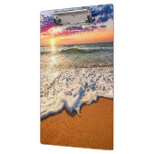 Beach Sunset Klemmbrett (Links)
