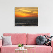 Beach Sunset Leinwand (Insitu (Wohnzimmer))
