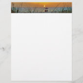 Beach Sunset Letterhead (Vorderseite)