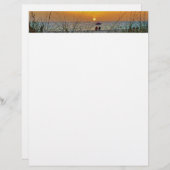 Beach Sunset Letterhead (Vorne/Hinten)