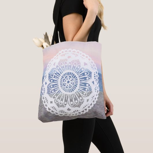 Beach Sunset Mandala Tasche (Von Nahem)
