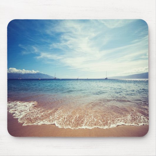 Beach Sunset Mousepad (Vorne)