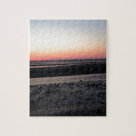 Beach Sunset New Jersey Puzzle