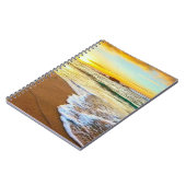 Beach Sunset Notizblock (Linke Seite)
