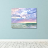 Beach Sunset Pasta Seascape Feine Kunst Leinwand (Insitu (Holzboden))