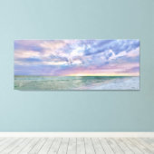 Beach Sunset Pasta Seascape Feine Kunst Leinwand (Insitu (Holzboden))