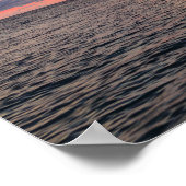 Beach Sunset Plakate (Ecke)