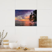 Beach Sunset Plakate (Küche)