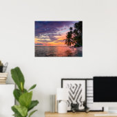 Beach Sunset Plakate (Heimbüro)