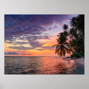Beach Sunset Plakate