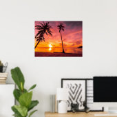 Beach Sunset Plakate (Heimbüro)